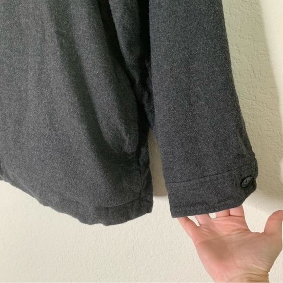 Travis Mathew Mens Elijah Gray 100% cotton button down Jacket pockets XXL - Picture 9 of 9